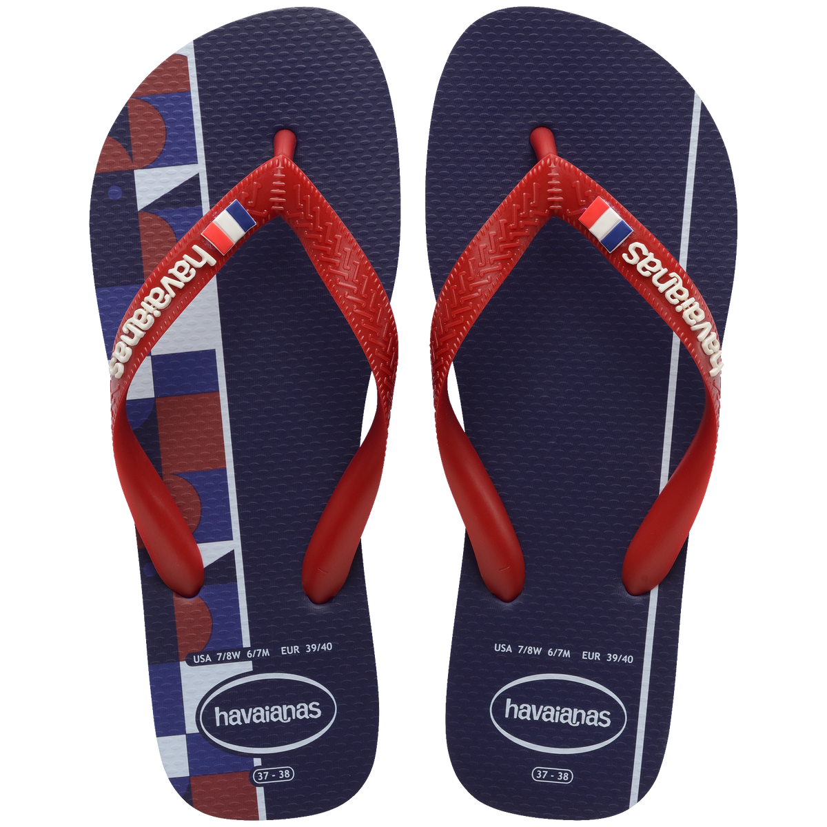 Men's Top Nations I Flip Flops - France