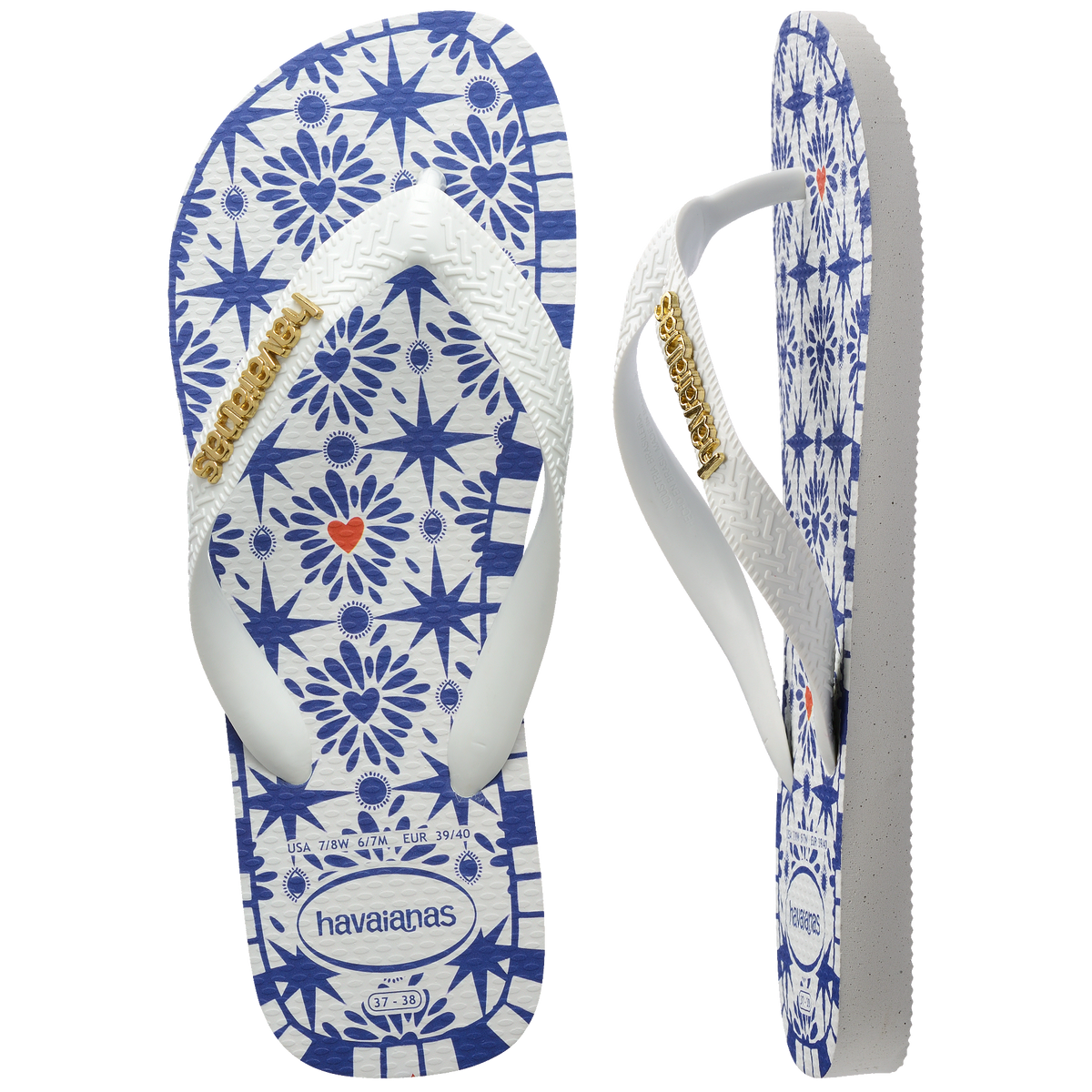 Women's Top Sao Luis Flip Flops - White